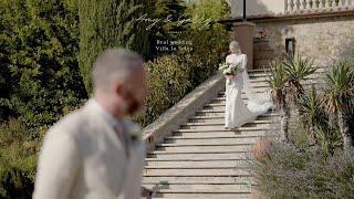 Wedding in Tuscany, Villa la Selva, Italy