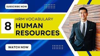 English Vocabulary - Human Resources | Corporate Terms