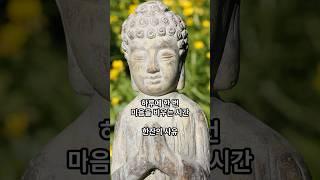 “욕심을 비우면 마음이 가벼워집니다” 부처님 말씀 명상. 마음 내려놓기 #불교명언 #부처님말씀 #법구경 #욕심비우기 #마음비우기