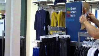 Sunrise Signs: Reebok Signage Install