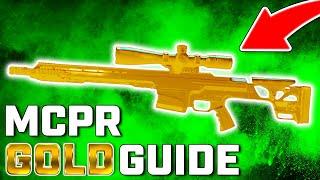 FASTEST WAY TO UNLOCK GOLD MCPR IN MW2 | GOLD CAMO GUIDE