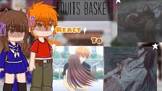 (  ) Fruits Basket react to Tohru | Fruits Basket | Kyo & Tohru | Starzy Eeech