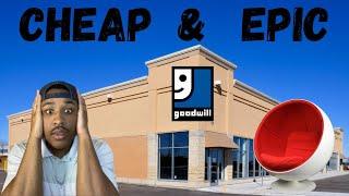 CHEAP & EPIC!! Goodwill Vintage MCM Item Haul! Thrift Store Finds!