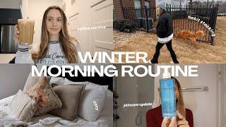 SPEND THE MORNING WITH ME ️ 9AM cozy, realistic WINTER weekend morning routine