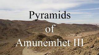 The Pyramids of Amunemhet III, Dahshur, Hawara, Egypt, North Africa