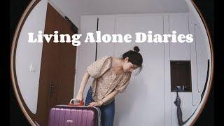 Living Alone Diaries | back to SG | first week of school