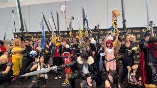 Final Fantasy Cosplay Meetup AnimeNYC 2024 (My very first cosplay event) #animenyc2024 #finalfantasy