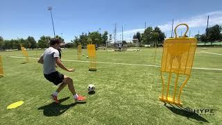 HYPE TRAINING: Matthew Hoppe. Position Specific Training & Highlights. (Central FWD)