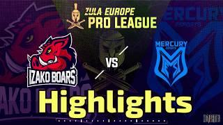 Zula - Izako Boars vs Mercury Esports  ZEPL Highlights by Doxiu 1#