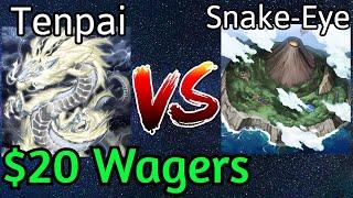 Tenpai Dragons Vs Fire King Snake-Eye $20 Money Matches Yu-Gi-Oh!