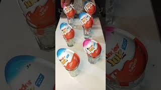 New! kinder joy eggs || very adorable #shorts #satisfying #kinderjoy #chocolate #sweet #viral