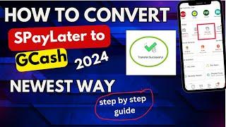 how to convert spaylater to gcash | paano ma convert ang spaylater to gcash - spaylater to cash