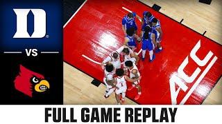 Duke Blue Devils vs. Louisville Cardinals Full Match Replay | 2024 ACC Men's Basketball