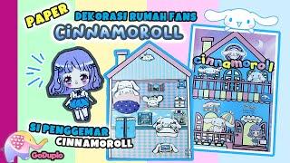 Paper Dekorasi Rumah FANS CINNAMOROLL!! Semua Perabotannya Serba CINNAMOROLL!! - Goduplo TV