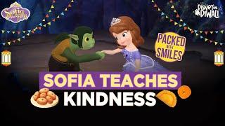 Table manner lessons with Sofia | Sofia The First | @disneyindia