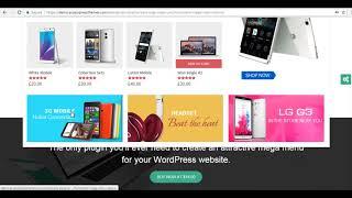 WP Mega Menu Pro Premium Plugin : Configure Products & Shop Mega Menu | WordPress Tutorial