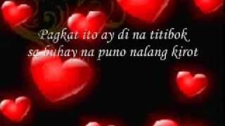 Kung sakaling ikaw ay lalayo with lyrics