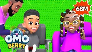  Barber Shop Bop  | OmoBerry | Sight Word Read Along Songs + Affirmations For Kids + Haircut Song