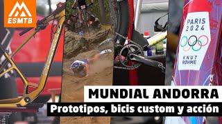 Mundial MTB Andorra: prototipos, bicis custom y acción