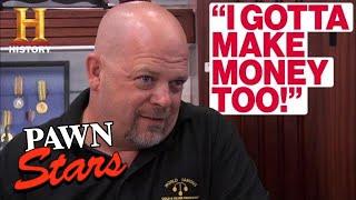 Pawn Stars: "I Gotta Make Money Too!" (8 BRUTAL NEGOTIATIONS) | History