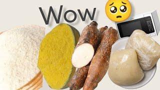 how to make Africa garri(Eba)in microwave in just 2 minutes