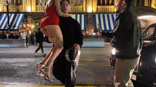 Swedish Girls & Stockholm Nightlife 4K | After Midnight Christmas Vibes December 2024