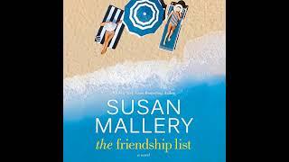 The Friendship List By Susan Mallery  | Audiobook Full-Length