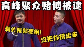 高峰聚众赌博！高峰：刺头是郭德纲！栾云平：没把你捞出来！#郭德纲  #于谦 #岳云鹏 #孔云龙   #德云社