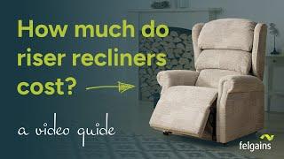 How much does a riser recliner chair cost in 2024?