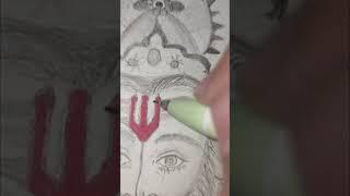 Hanuman ji drawing by rk arts #art #shorts #hanumanji #new