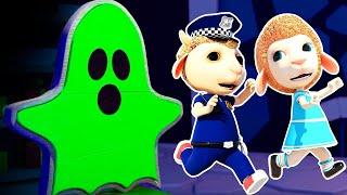 Ghost in the House | Dark Scary Episode | Dolly and Friends 3D | Funny Cartoon for Kids