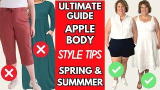 Summer Dressing Hacks For Apple-Shaped Plus Sizes!