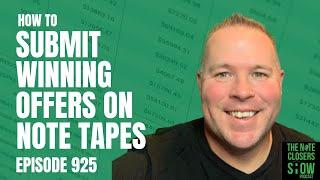 Mastering the Bid: How to Submit Winning Offers on Note Tapes