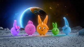 Sunny Bunnies | On The Moon  | SUNNY BUNNIES COMPILATION | Videos For Kids