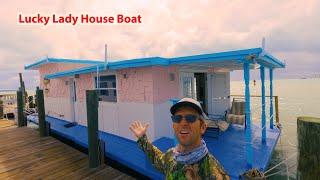 Tour of the Lucky Lady Houseboat at Bud n' Mary's Marina