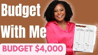 Maximize Your $4,000 Income With A Zero-Based Budget | August 2023