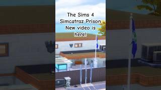 The Sims 4 Simcatraz Prison #shorts #thesims4 #thesims4build #ts4 #ts4build