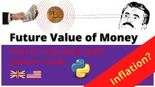 Future value of money | Python code