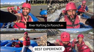 FIRST TIME RIVER RAFTING IN POONCH‍️BEST EXPERIENCE#riverrafting #poonch #vlog #viral #like