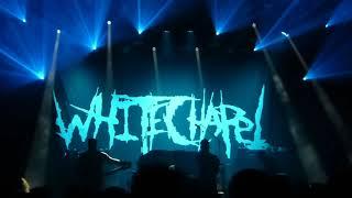 Whitechapel live at Le Metronum (full audio concert + incomplete video) - 2018/03/23