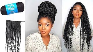 OMG Can't Believe I Did This Crochet Individual Faux Locs- Using Brazilian Wool