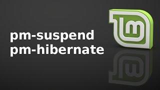 How to Suspend or Hibernate the system via command line in Linux Mint (Ubuntu)