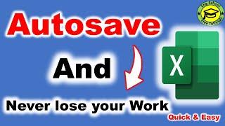 How to turn On Autosave In Excel [quick & Easy]