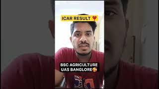 ICAR COUNSELLING RESULT ️ | UAS BANGLORE #icarcounsellingbyrituraj #ICAR #shorts #bscag #icar2024