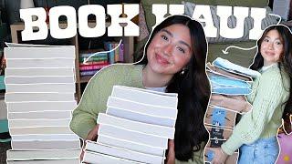 HUGE BOOK HAUL  (again... because I have a problem)