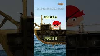해적은 왜 한 쪽 눈에 안대를 쓰고 있을까?