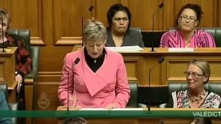 Valedictory Statement - Lianne Dalziel - 18th September, 2013 - Part 1