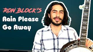 Ron Block's // Rain Please Go Away // Banjo Lesson