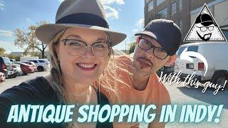 HUGE Antique Mall! Mid-Century Modern Vintage Hunting In Indianapolis