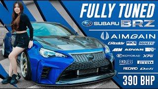 Subaru BRZ with AIMGAIN kit fully tuned to 390 bhp | Surabaya-Indonesia | Cinematic Car Videography